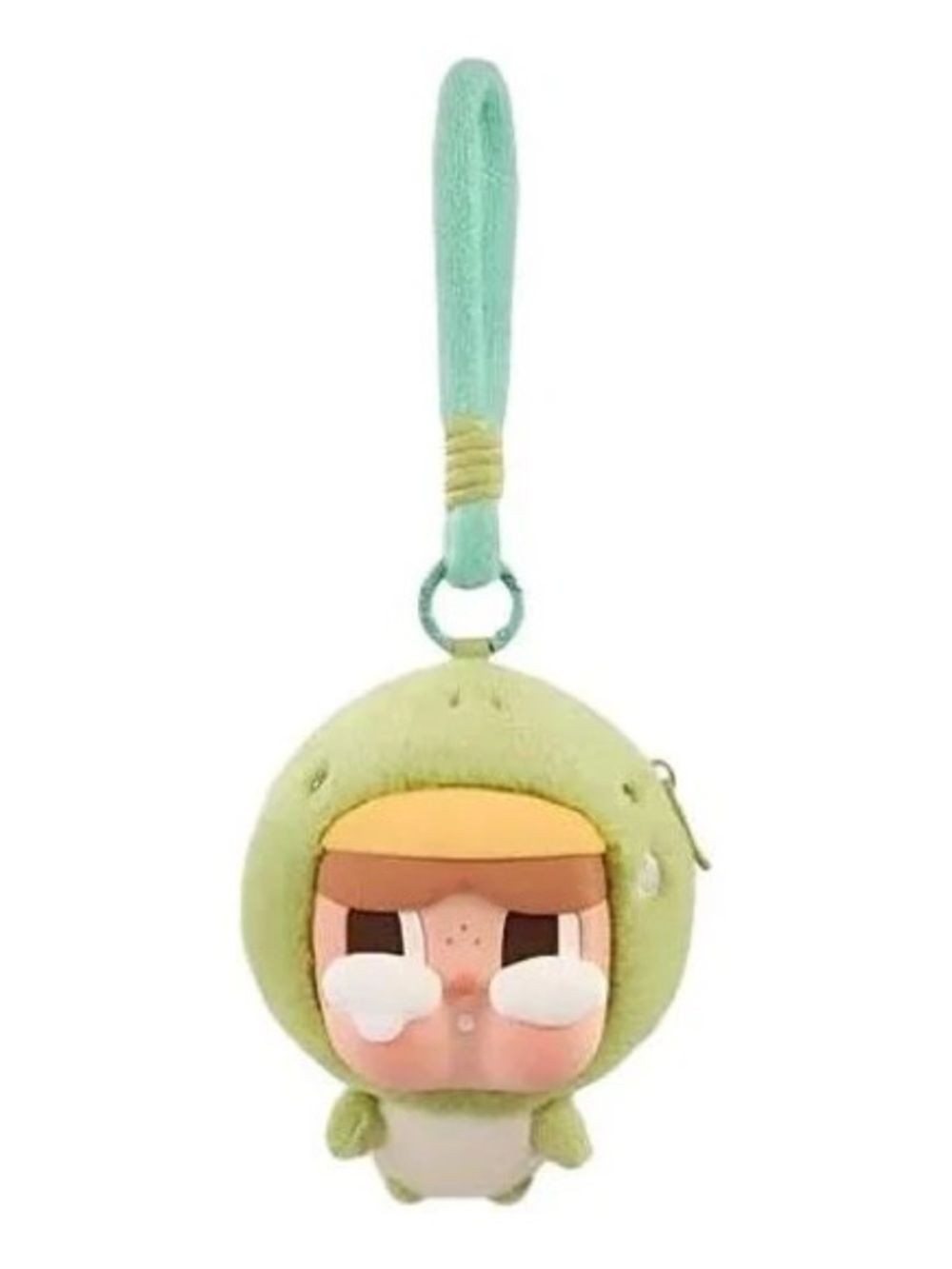Pop Mart Crybaby Cry Me An Ocean Green Turtle Earphone Pouch Bag Charm Pendant